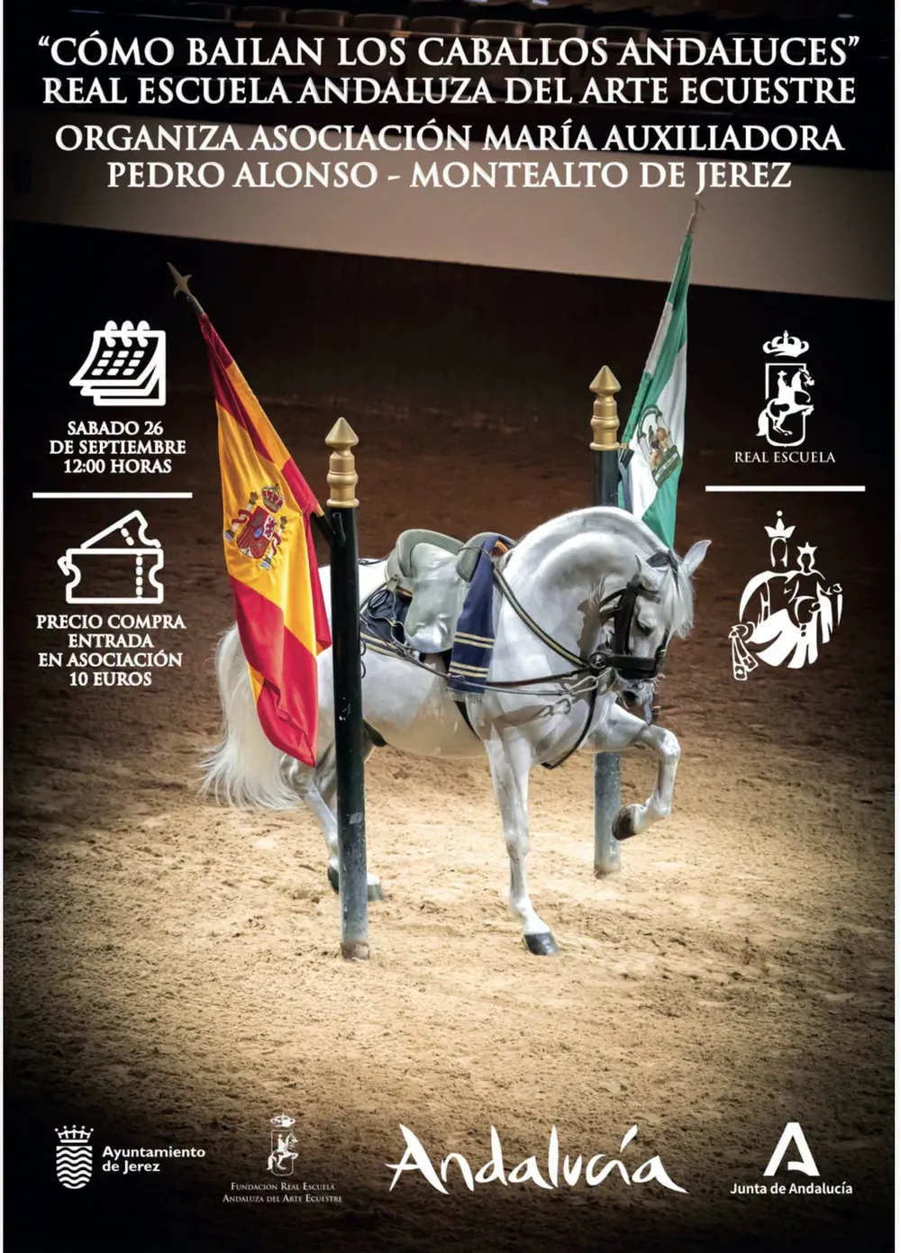 Cartel de la Gala Solidaria de la Real Escuela